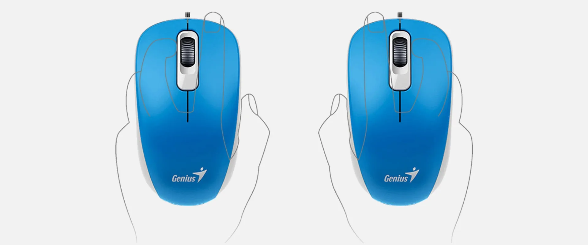 Genius Мишка Mouse DX-110 Blue - USB - Image 109