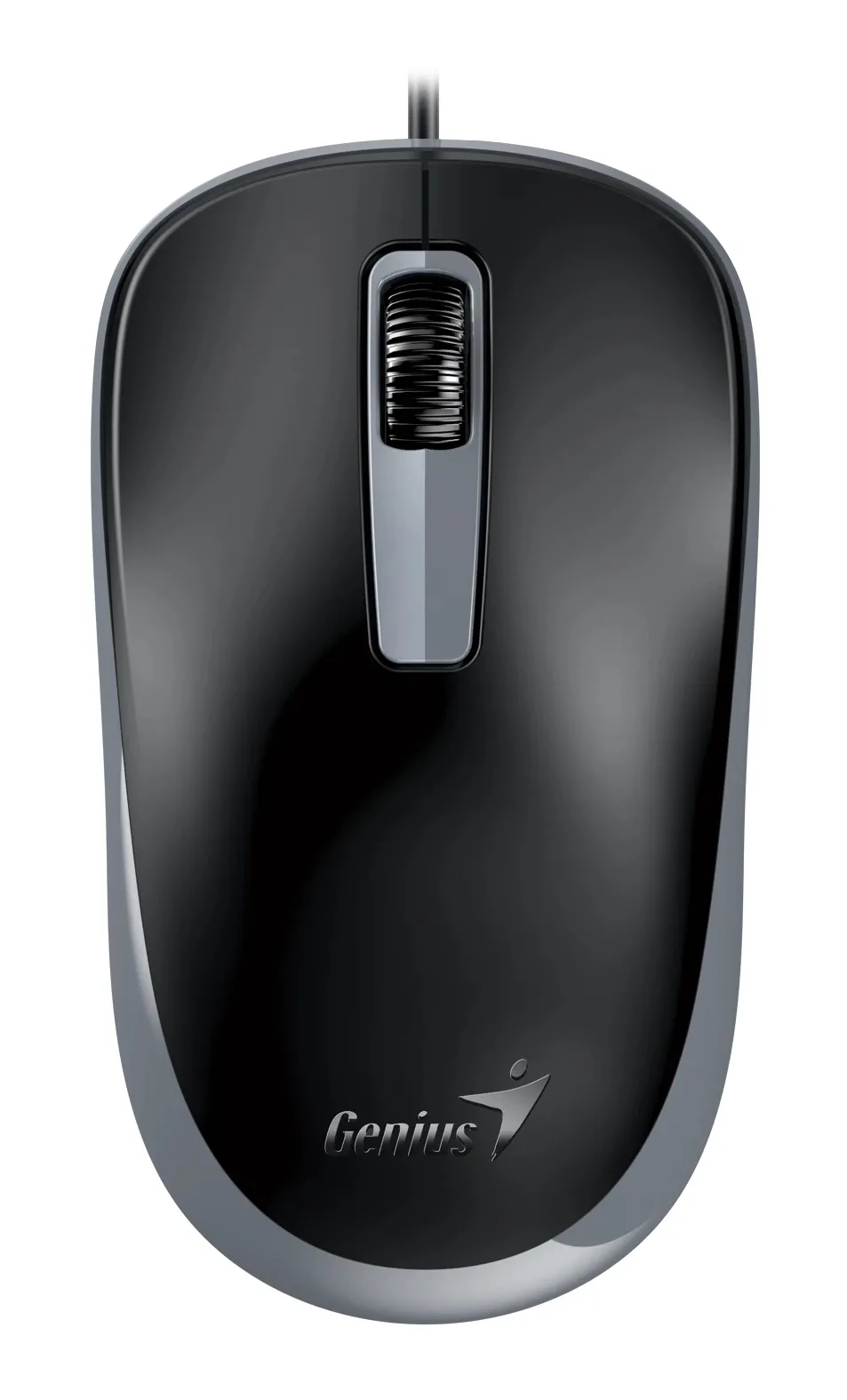 Genius безшумна мишка Silent Mouse DX-125S Black+Grey - SILENT USB