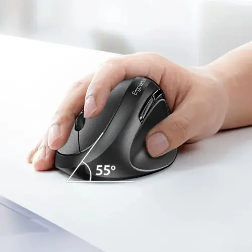 Genius вертикална безжична мишка Vertical Mouse wireless Ergo 8350S – Silent