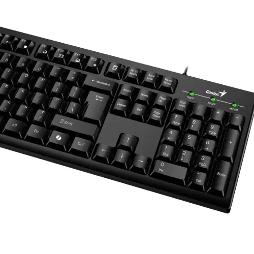 Genius клавиатура кирилизирана Smart Keyboard KB-100 Black – AI