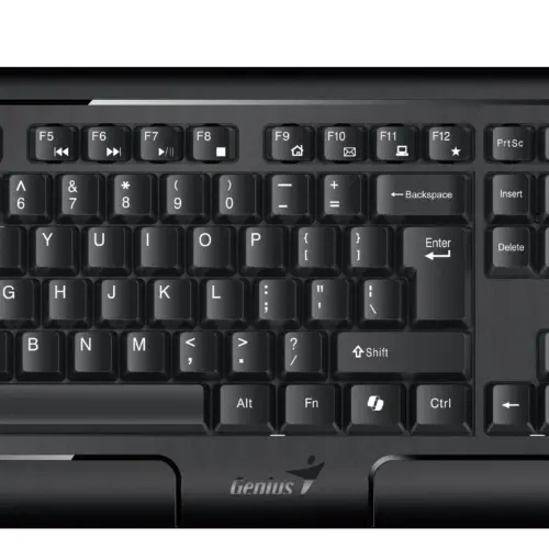Genius клавиатура кирилизирана Smart Keyboard KB-118 II Black - AI BG Layout