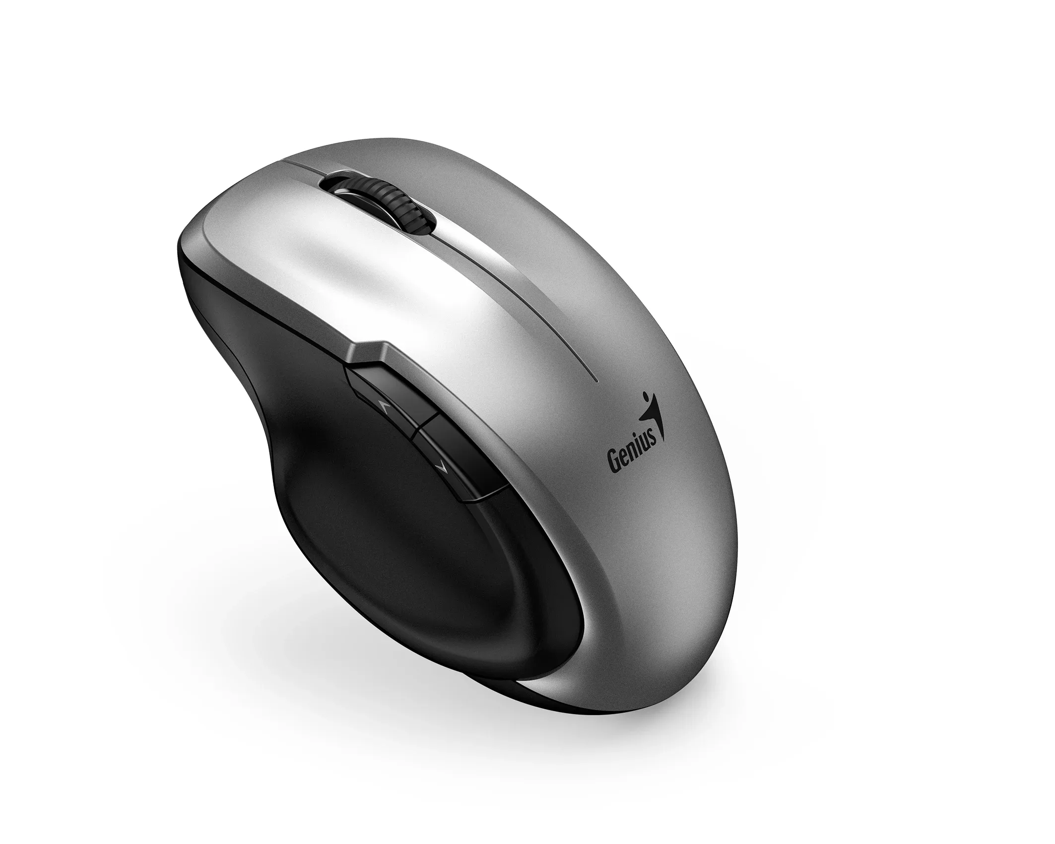Genius безжина безшумна мишка Mouse Wireless Silent - Ergo 8200S Silver - Silent, 2.4GHz, USB-C receiver - Image 305
