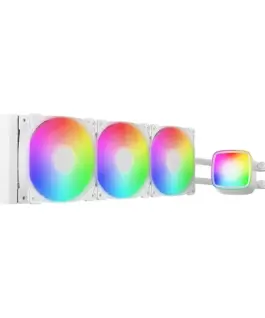Geometric Future водно охлаждане Water Cooling - Eskimo Pro 360 White - Addressable RGB