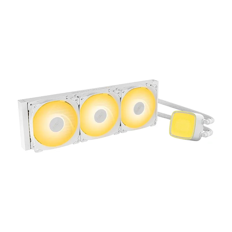 Geometric Future водно охлаждане Water Cooling - Eskimo Pro 360 White - Addressable RGB, LGA1851/AM5 - Image 50