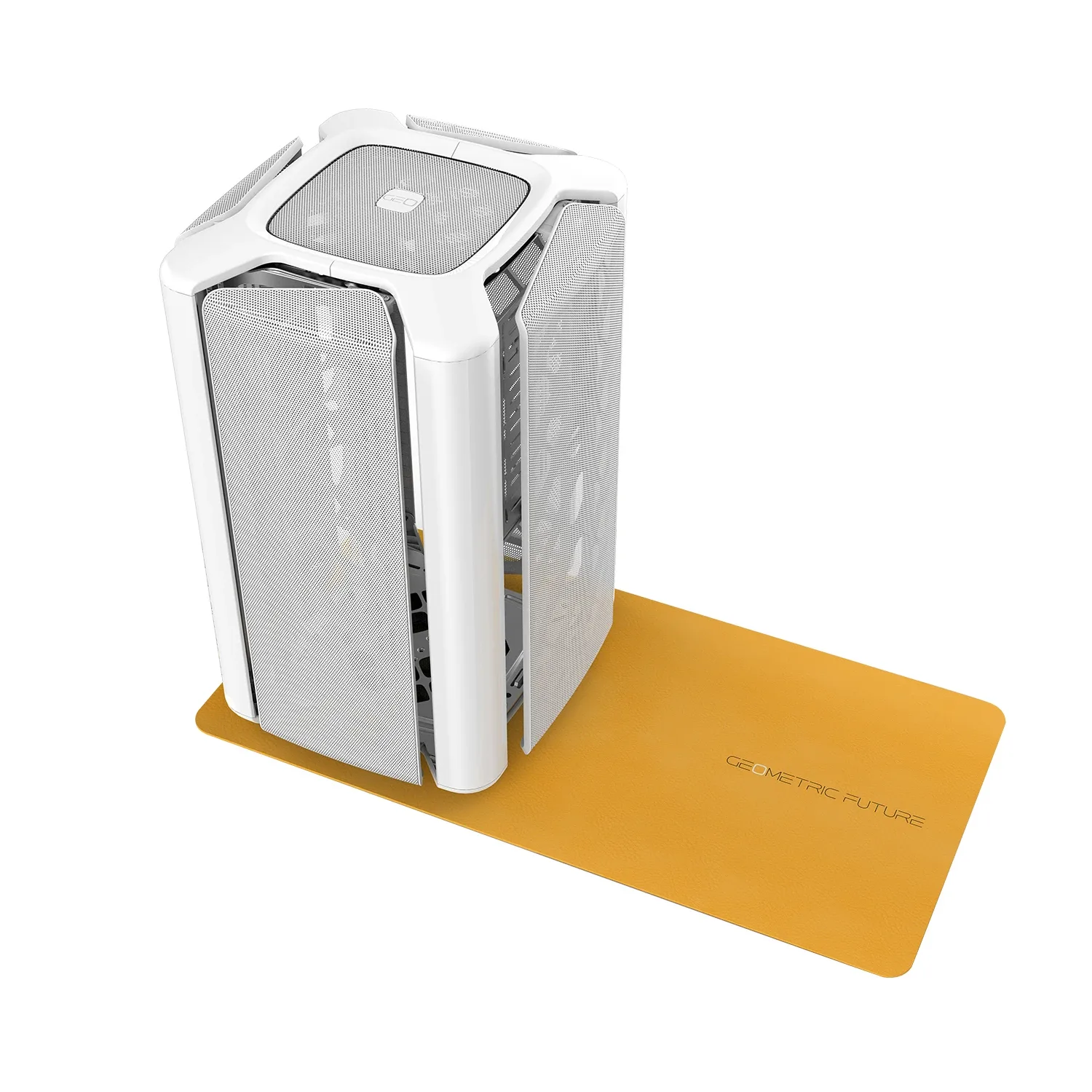 Geometric Future кутия Case mATX - Model 2 THE ARK Mesh White - Image 174