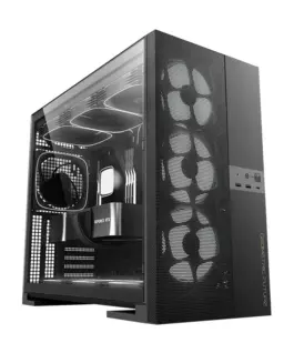 Geometric Future кутия Case EATX - Model 5 Vent Black - 5 x 140 mm aRGB fans included