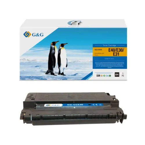 TОНЕР КАСЕТА ЗА CANON FC 210/220/330/PC 700/800 -  E30/E31/E40  - 1491A003[BA] - Black - PN NT-C0 E40/NT-CCE40 -