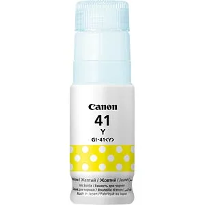 БУТИЛКА МАСТИЛО ЗА CANON PIXMA G1420/G2420/G2460/G3420/G3460 - /41/ - GI-41Y (GI41Y) - Ink Bottle - Yellow - PN 4545C001 - Image 4