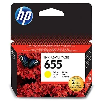 ГЛАВА ЗА HEWLETT PACKARD Deskjet ink advantage 3525/4615/4625/5522/6525 - Yellow - /655/ - PN