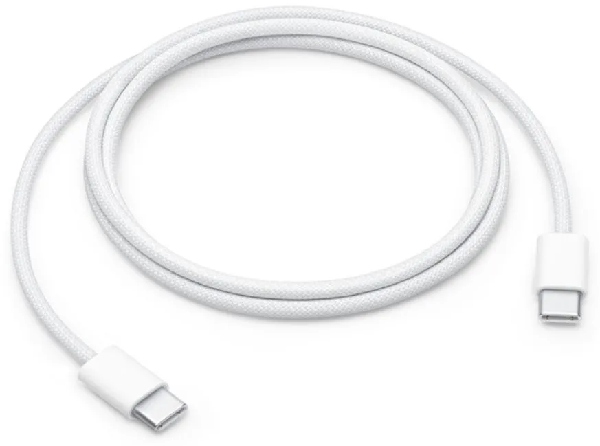 КАБЕЛ USB APPLE - USB-C to USB-C - 1 m - White - PN MQKJ3ZM/A
