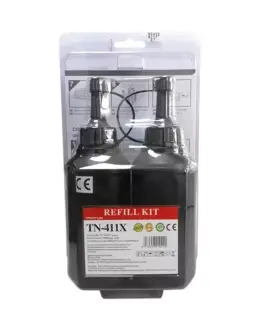 Alternative view of КОМПЛЕКТ ЗА РЕЦИКЛИРАНЕ НА КАСЕТИ ЗА PANTUM P3010/P3300/M6700/M7100/M6800/M7200/M7300/M7310DW - тонер бутилки 2 броя за 3000k всяка + чип 1 брой за 6000k - PN TN-411X (TN411X)