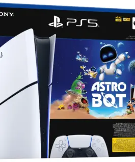 Конзола PlayStation 5 (Slim) Digital Edition - Astro Bot Bundle