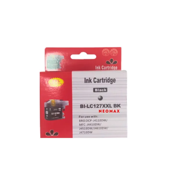 ГЛАВА ЗА BROTHER DCP J4110DW/MFC J4410DW/J4510DW/J4610DW/J4710DW - HIGH CAPACITY - Black - LC127XLBK (LC-127XLBK) - PN B