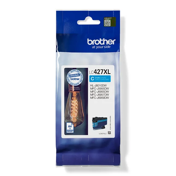 ГЛАВА ЗА BROTHER MFC-J5955DW/J6955DW/J6957DW - HIGH CAPACITY - Cyan - PN LC427XLC