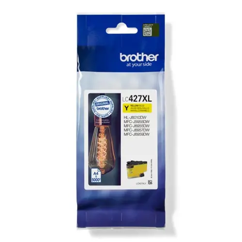 ГЛАВА ЗА BROTHER MFC-J5955DW/J6955DW/J6957DW - HIGH CAPACITY - Yellow - PN LC427XLY