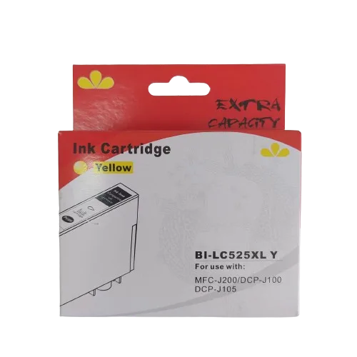 ГЛАВА ЗА BROTHER DCP J100/J105/MFC J200 - Yellow - LC525XLY (LC-525XLY) - HIGH CAPACITY - PN BI-LC525XLY -