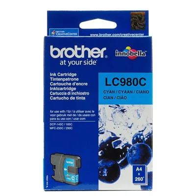 ГЛАВА ЗА BROTHER MFC 250C/290C/DCP 145C/165C - Cyan - PN LC980C (LC-980C)