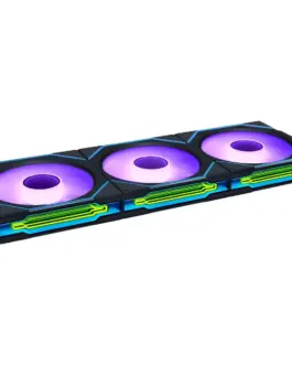 Вентилатори 3бр Lian Li UNI FAN SL-INF Wireless ARGB PWM - 120 mm Черни +