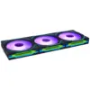 Вентилатори 3бр Lian Li UNI FAN SL-INF Wireless ARGB PWM Reverse - 120 mm Черни +