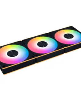 Вентилатори 3бр Lian Li UNI FAN CL Wireless ARGB PWM Reverse - 120 mm Черни +