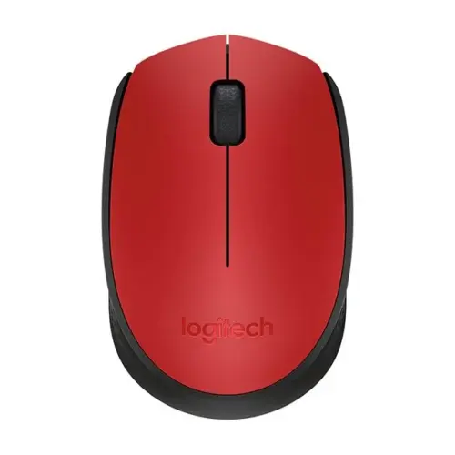 МИШКА LOGITECH M171 - Wireless - Red Black - PN 910-004641