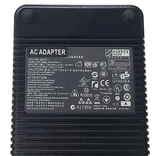 Makki зарядно за лаптоп заместител Laptop Adapter DELL – 19.5V 16.9A 330W 7.4×5.0mm –