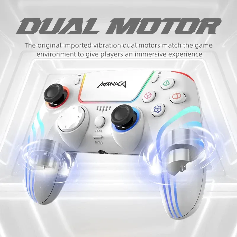 Marvo геймпад Gamepad Monka Contra GT-96 - PS4, RGB, Wireless, Vibration - Image 282