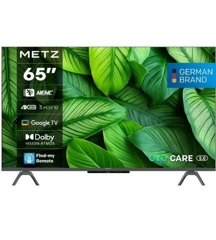 METZ Телевизор 65" UHD LED SMART TV 4K Google TV Frameless