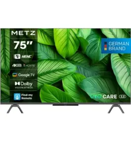 METZ Телевизор 75" UHD LED SMART TV 4K Google TV Frameless