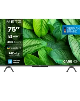 METZ Телевизор 75" UHD LED SMART TV 4K Google TV Frameless