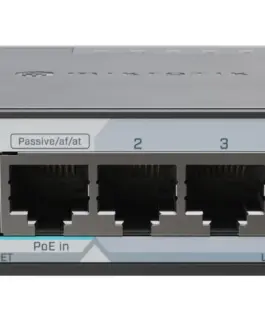 Alternative view of Mikrotik Рутер E60iUGS hEX S routerOS L4