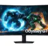Монитор Samsung Odyssey G7 G75F - 37" inch Curved 1000R 4K(3840x2160) 165Hz 1ms