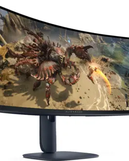 Alternative view of Геймърски монитор Alienware AW3425DWM - 34" inch VA Curved WQHD(3440x1440), 180 Hz, 1ms, FreeSync Premium+