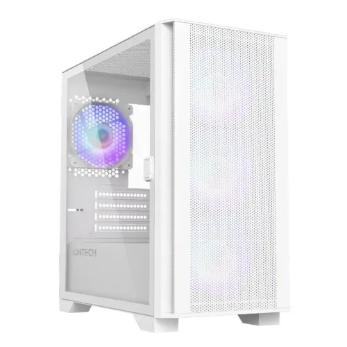 Montech кутия AIR 100 ARGB Micro ATX Case TG 4x120mm ARGB Fans White