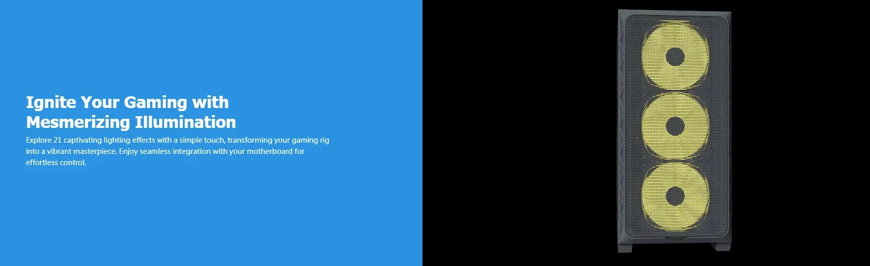 Montech кутия AIR 903 MAX, Mid-tower, TG, 4x140mm Fans, ARGB, White - Image 220