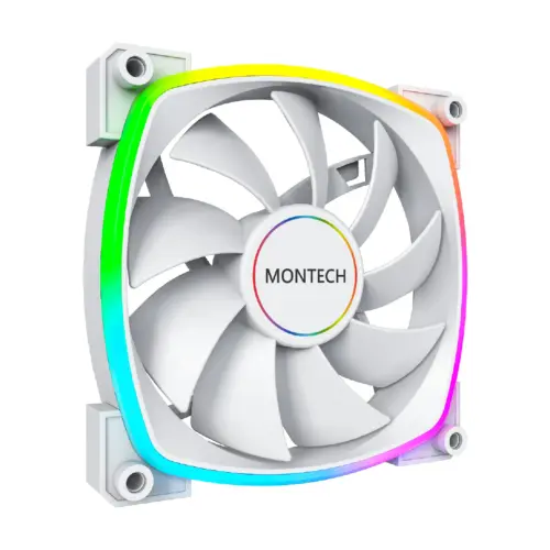 Montech вентилатор AX140 PWM Fan 140mm ARGB White