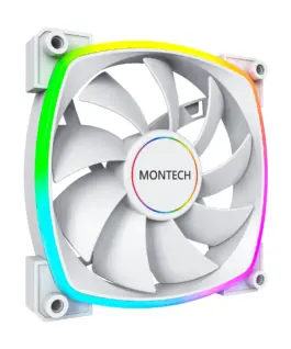 Montech вентилатор AX140 PWM Fan 140mm ARGB White