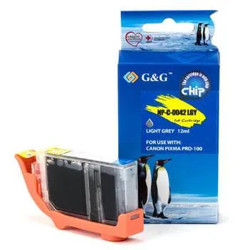 ГЛАВА ЗА CANON PIXMA PRO 100 - Light Grey  - ink tank - WITH CHIP /  С ЧИП - /42/ - CLI-42LGY (CLI42LGY) - 6391B001 - PN