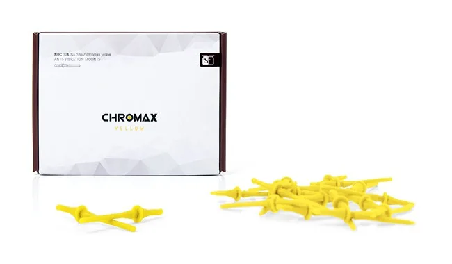 Noctua Fan Slics 20pcs - NA-SAV2 chromax yellow - Image 78