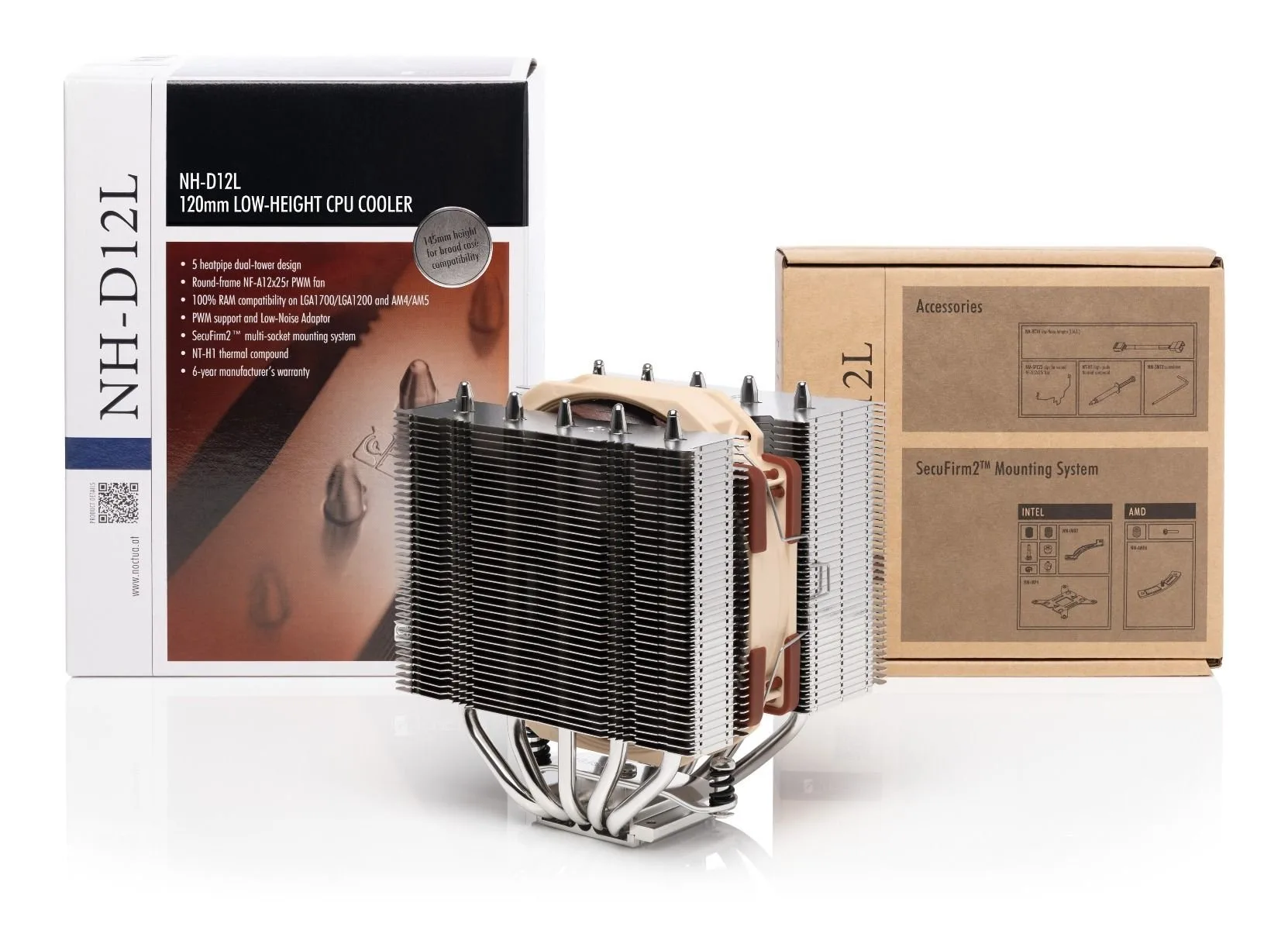 Noctua Охлаждане CPU Cooler NH-D12L - Image 185
