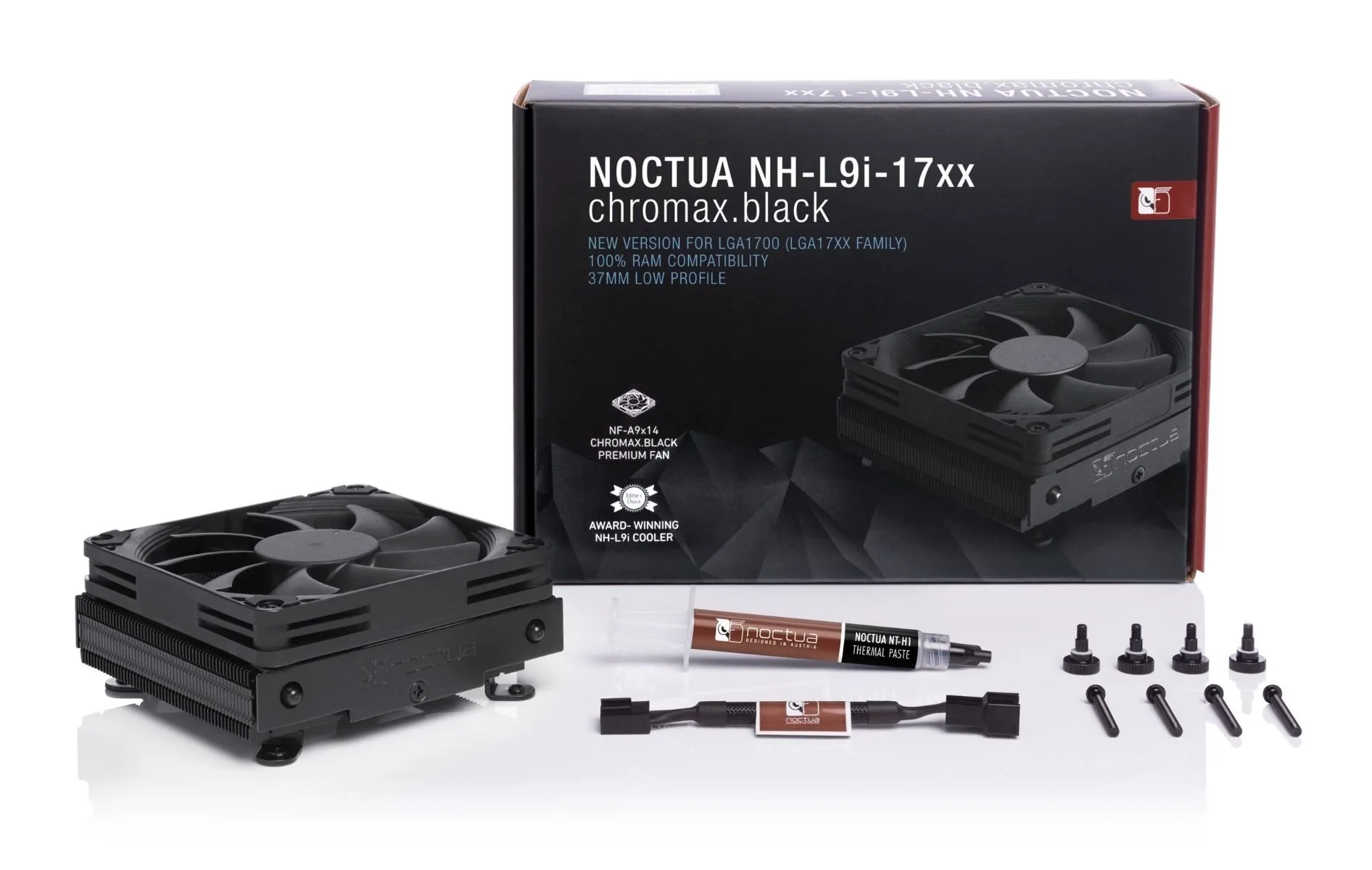 Noctua Охлаждане CPU Cooler NH-L9i-17xx CHROMAX.BLACK - Image 239