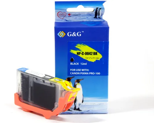 ГЛАВА ЗА CANON PIXMA PRO 100 - Black - ink tank - WITH CHIP /  С ЧИП - /42/  - CLI-42BK (CLI42BK) - 6384B001 - PN NC-C-0