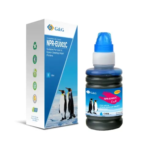 БУТИЛКА УНИВЕРСАЛНО МАСТИЛО ЗА CANON/HP/LEXMARK/BROTHER - Cyan - PN NI-0111C / NPR-UU002C -