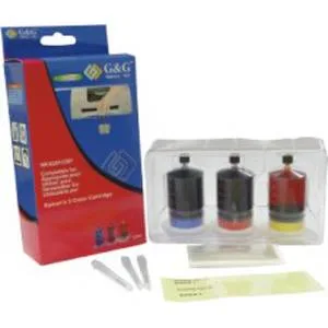 РЕФИЛ ЗА ГЛАВИ ЗА EPSON - Color Cartridge Series - Cyan & Magenta & Yellow - OUTLET - PN NR-E2011CMY -