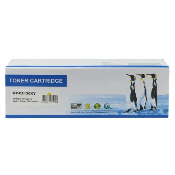 КАСЕТА ЗА DELL 2130/2135 - WITH CHIP / С ЧИП - Yellow - HIGH CAPACITY - OUTLET - 330-1438 / FM066 / T108C - PN NT-C2130