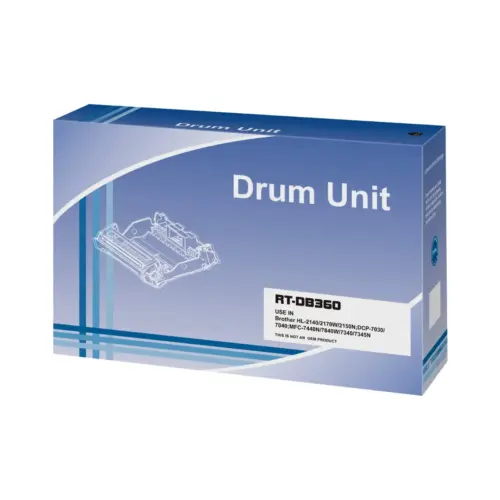 БАРАБАННА КАСЕТА ЗА BROTHER HL 2140/2150N/2170W - DR2100 (DR-2100) - DRUM UNIT - PN NT-D0360/NT-DB360 - BLUE