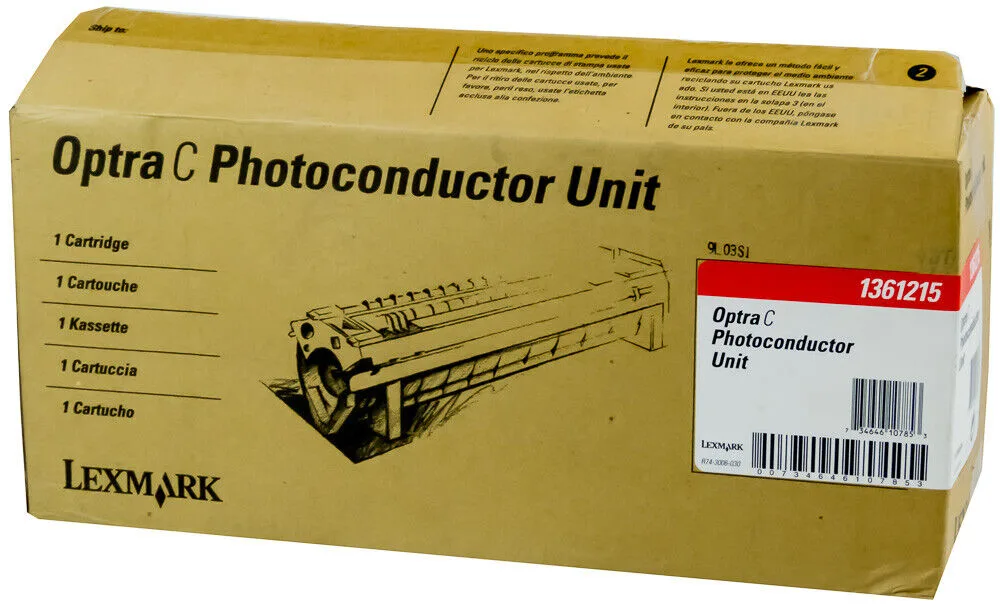 БАРАБАННА КАСЕТА ЗА LEXMARK OPTRA C - PHOTOCONDUCTOR UNIT - OUTLET - PN 1361215