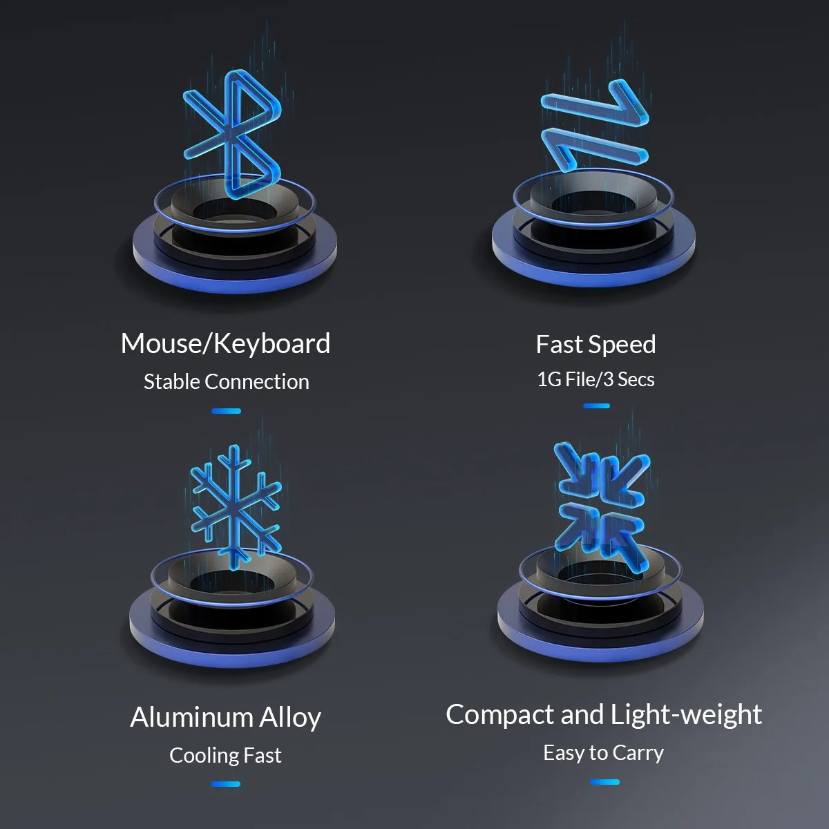 Orico хъб USB3.0/2.0 HUB 4 port, Aluminum - AH-A13-GY - Image 269