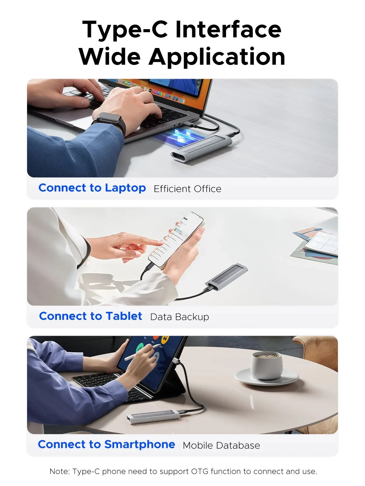 Orico външна кутия за диск Storage - Case - M.2 NVMe M-key 10 Gbps, Silicone Protective Case - AXM2-G2-GY-BP - Image 230