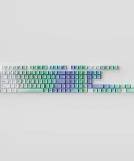 Капачки за механична клавиатура Keychron Cherry Profile Dye-Sub PBT Full Keycap Set - Cloud and